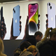 View of the Apple Store on Rosenstrasse in Munich.